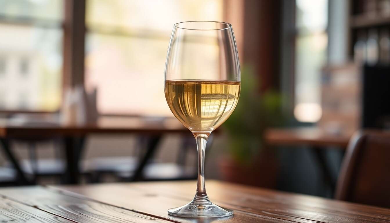 Comment reconnaître un bon verre à vin blanc