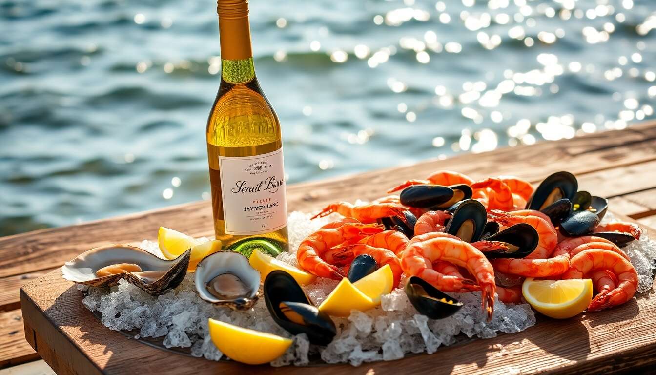 Sauvignon blanc : l'allié rafraîchissant pour vos fruits de mer