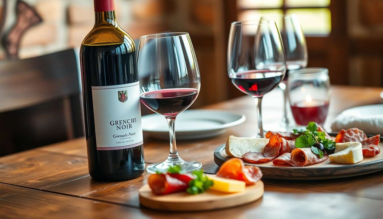 Réussir son accord mets-vins avec un grenache noir en toute simplicité