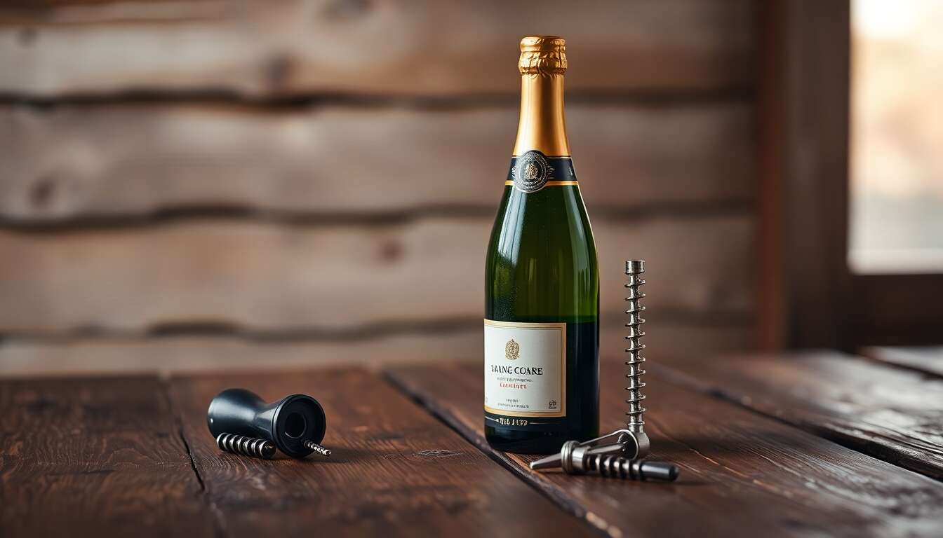 Découverte : le tire-bouchon idéal pour les vins pétillants