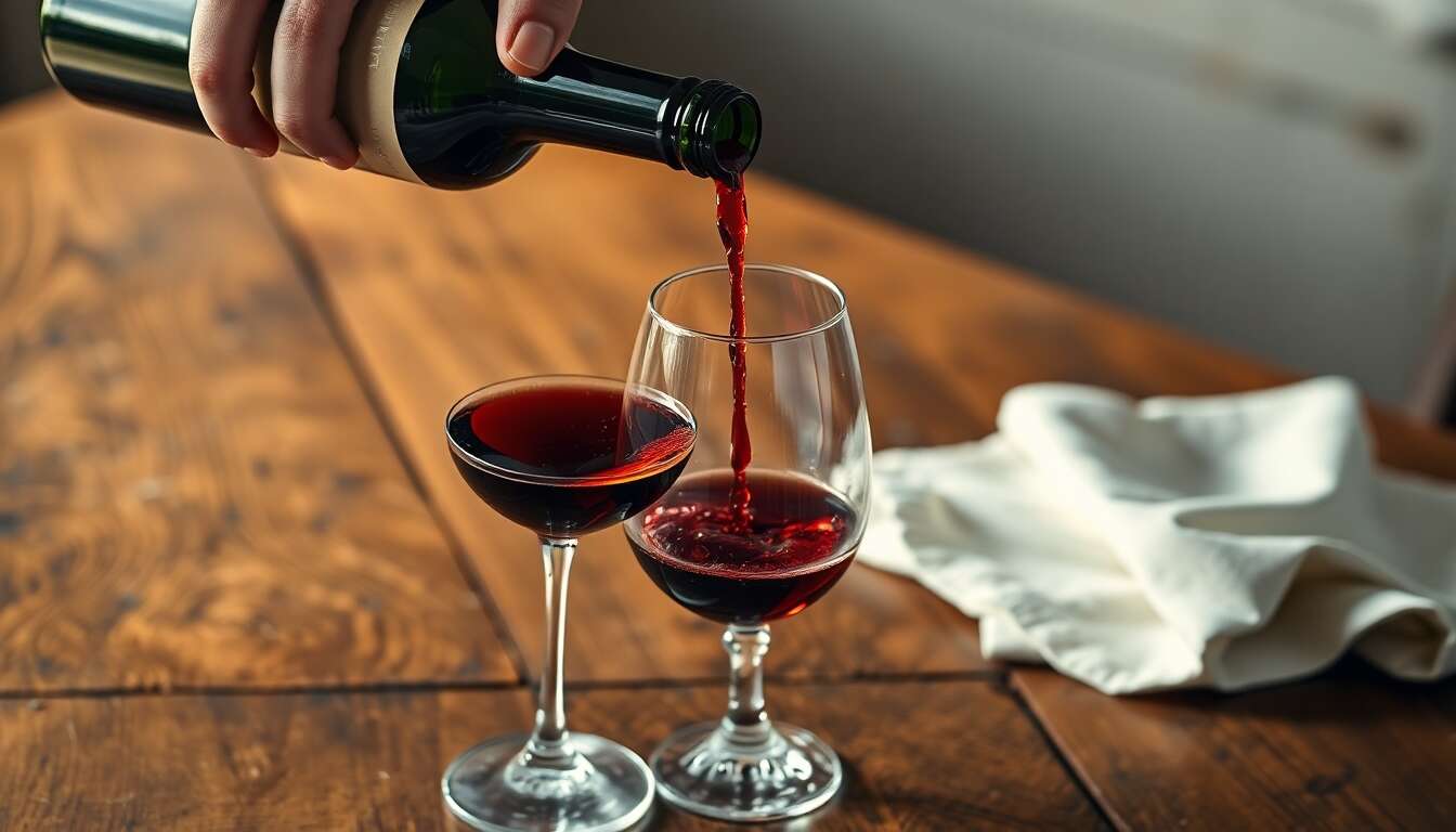 Astuces pour verser le vin sans éclaboussure