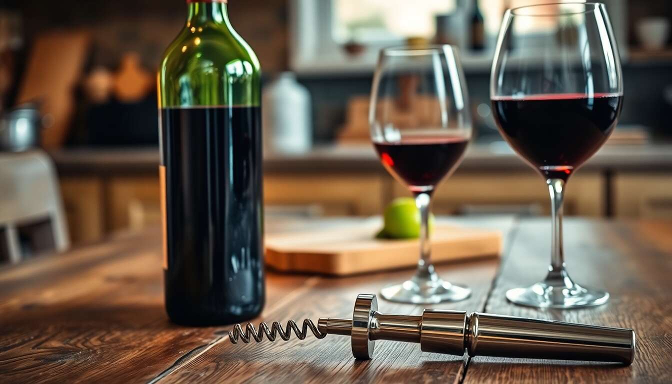 L'efficacité du tire-bouchon à levier pour déboucher sans effort