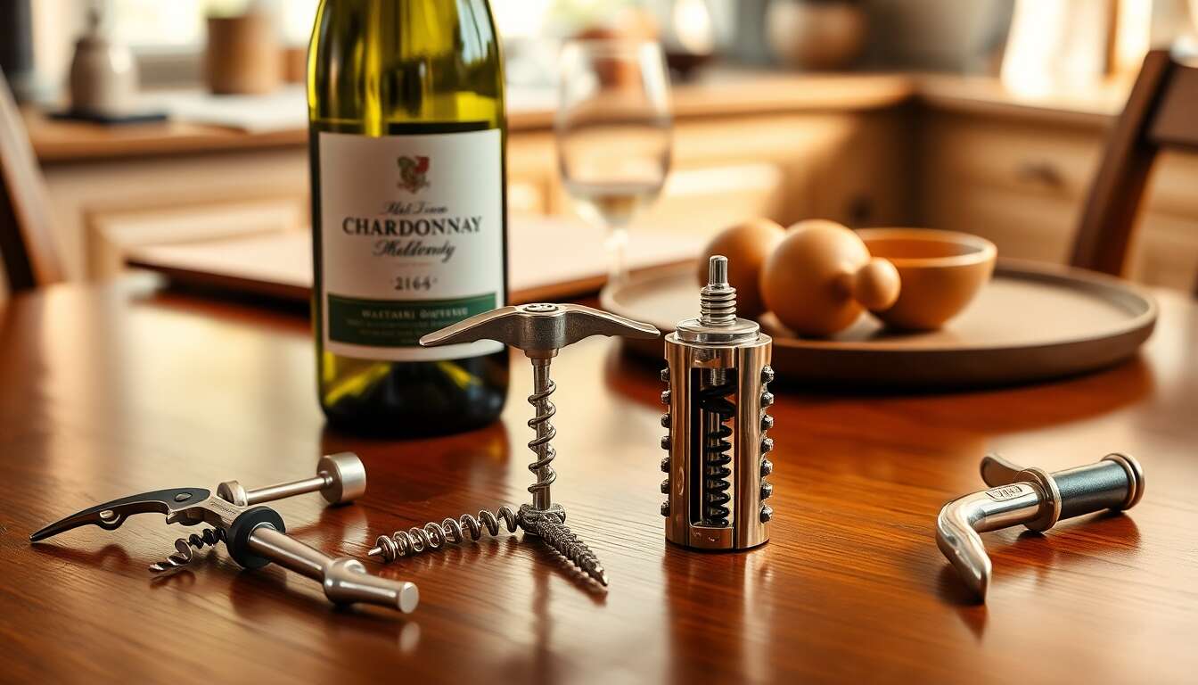 Les tire-bouchons traditionnels : limonadier et sommelier