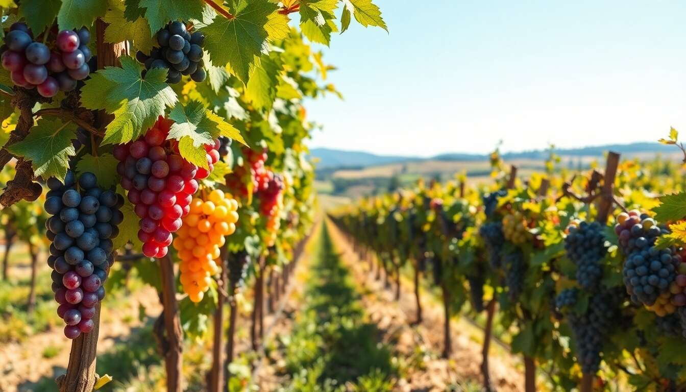 Identifier les cépages les plus typiques pour chaque couleur