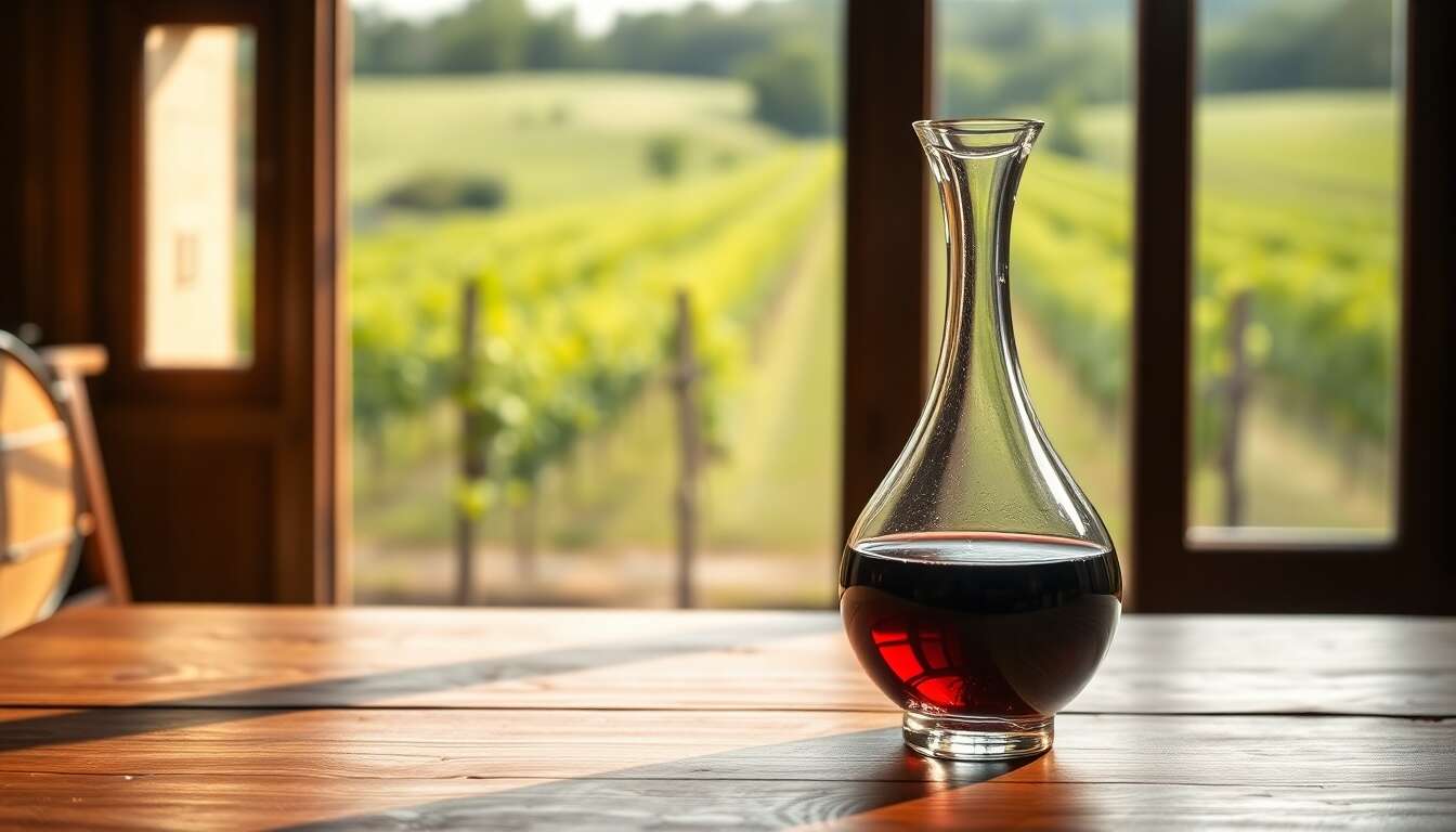 Quand et pourquoi utiliser une carafe à décanter ?