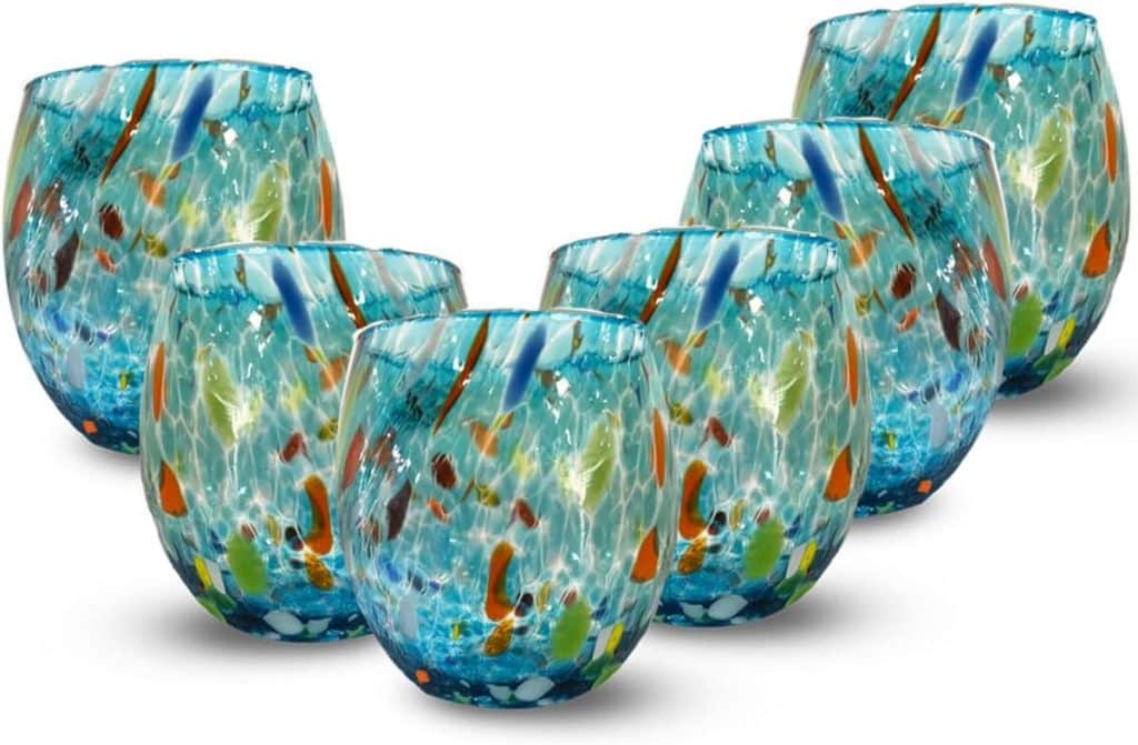 Avis sur les verres à vin Gocce di Murano, élégance artisanale