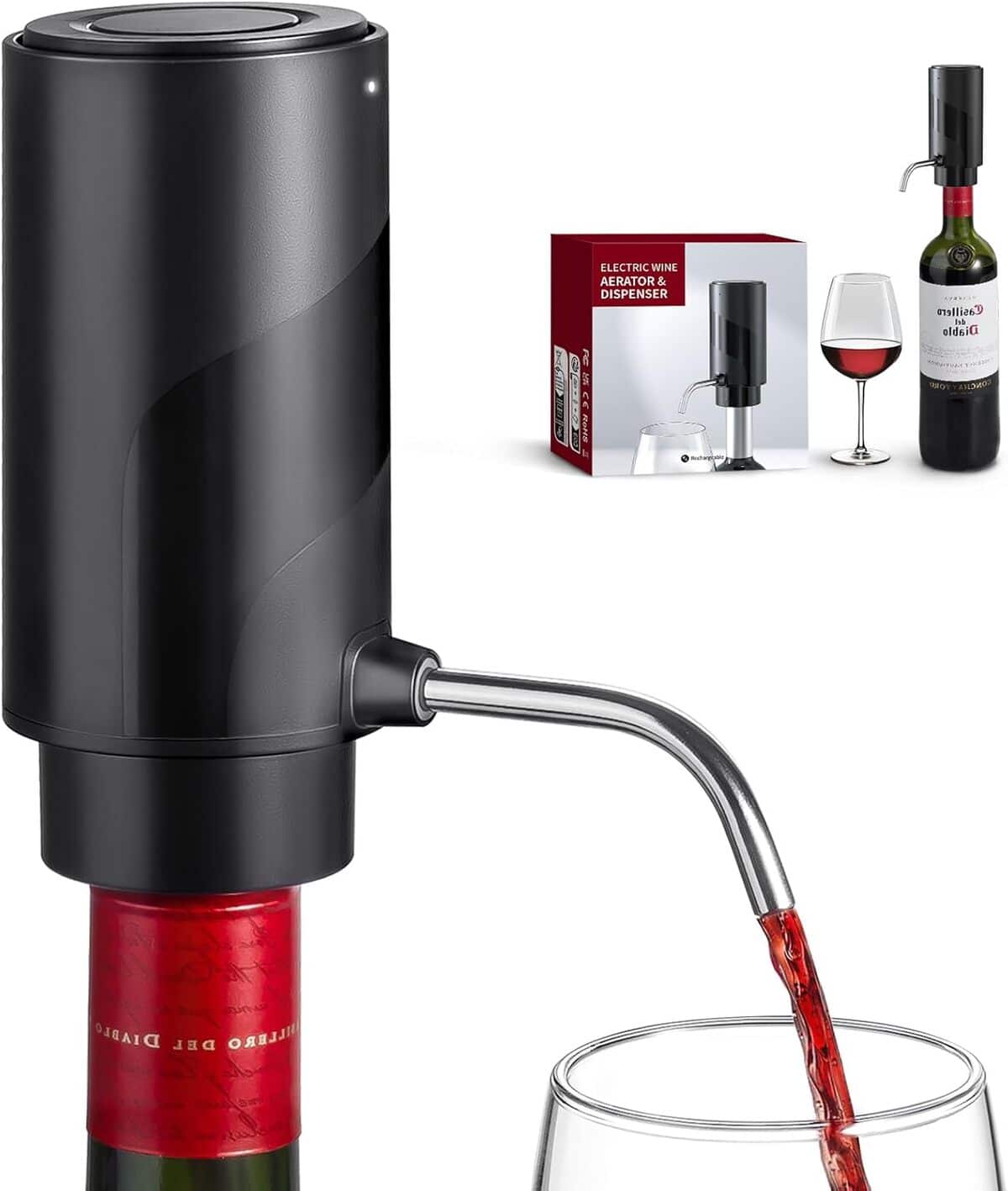 Test aérateur de vin électrique : décanteur intelligent