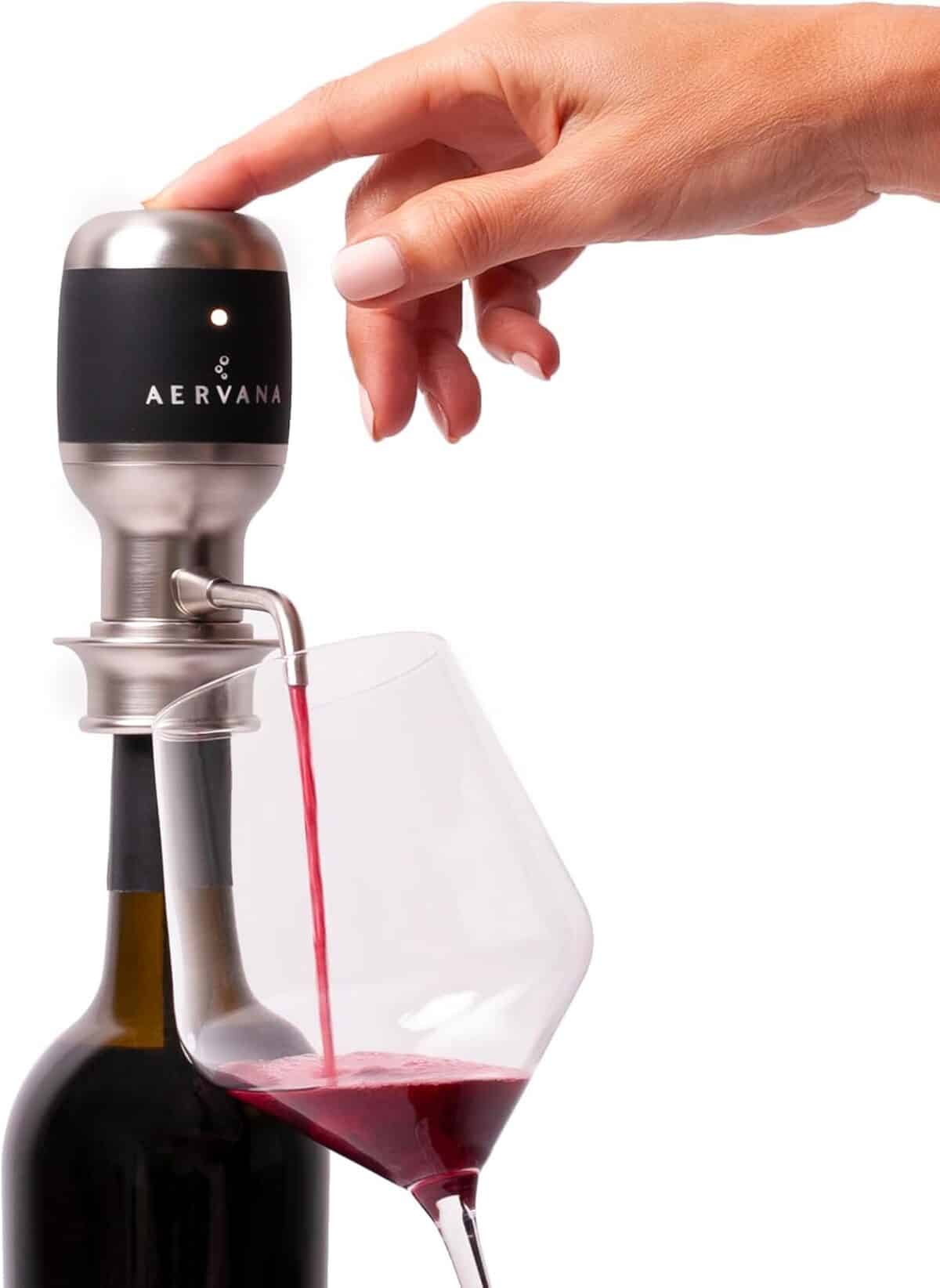 Test de l'Aervana Original : aérateur de vin électrique