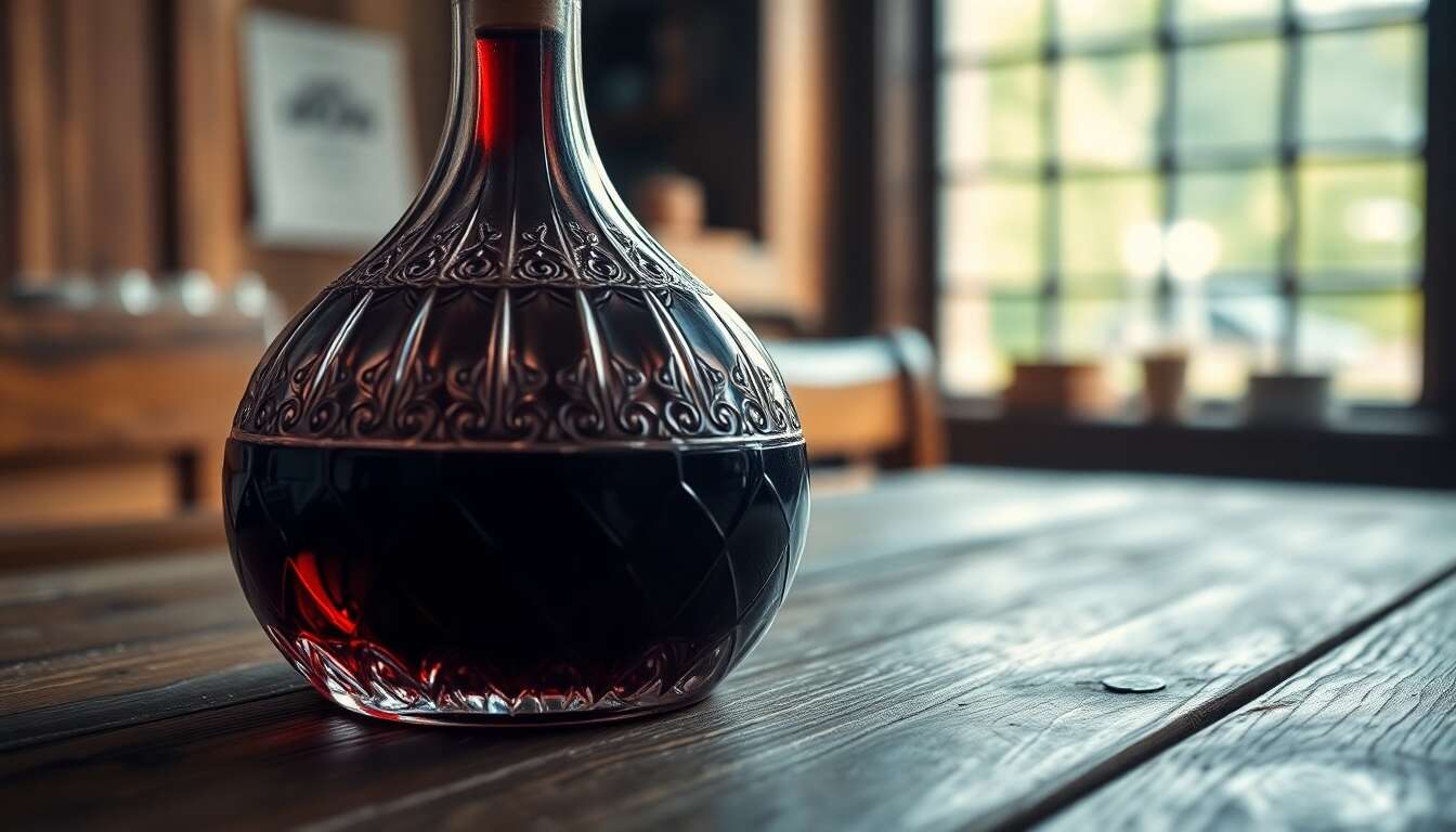 Origine historique des carafes à décanter