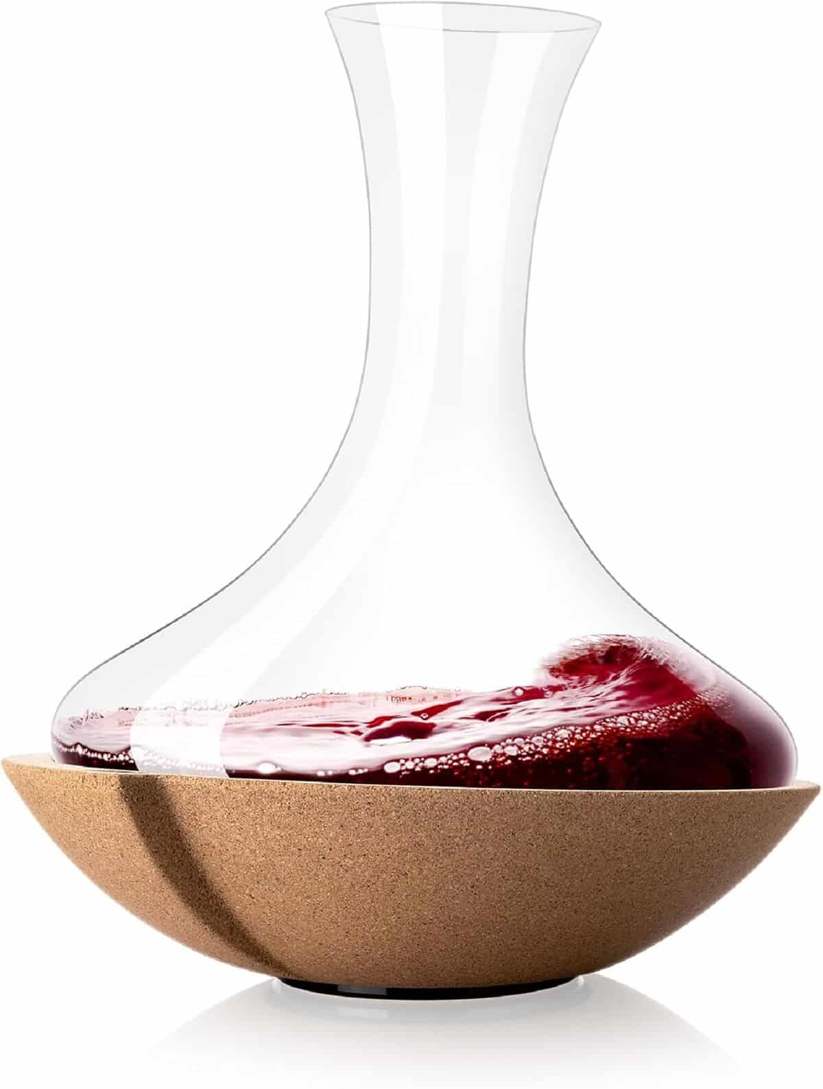 Test de la carafe à décantation en cristal Vacu Vin Swirling