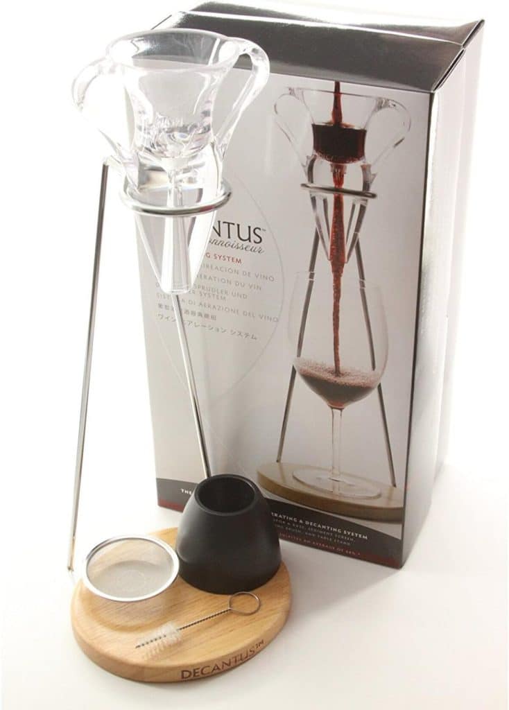 Test Decantus Connoisseur Kit : aérateur de vin ingénieux