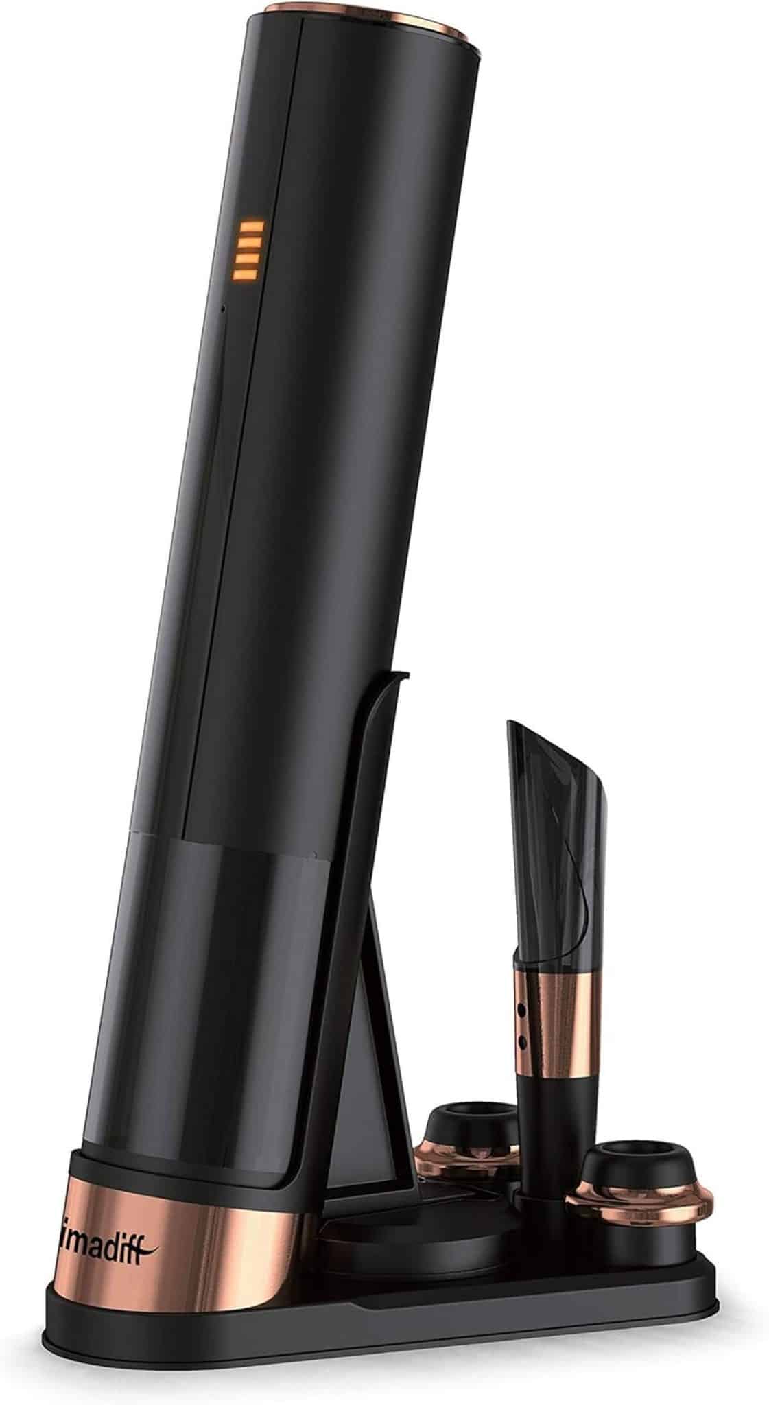 Test : tire-bouchon électronique 4 en 1 de Climadiff