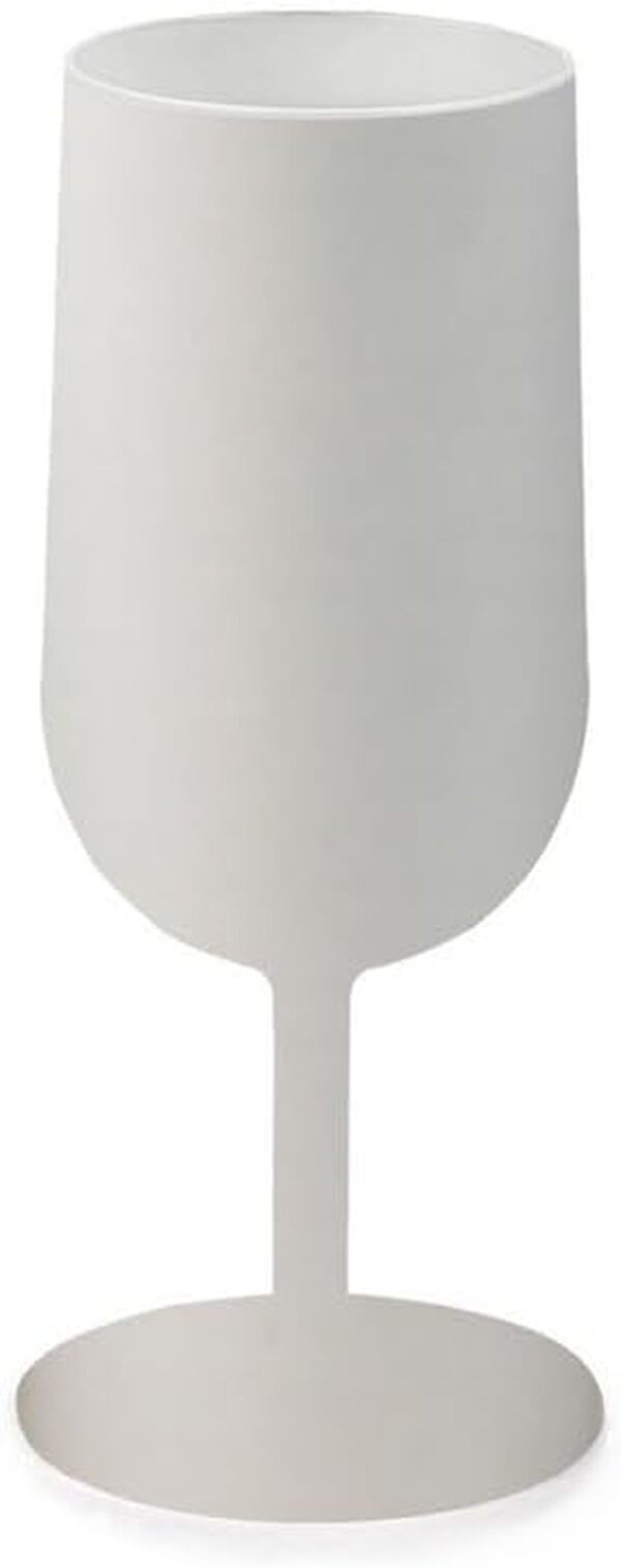Verres à Vin Réutilisables Eco Cup 12cl (18cl à ras bord) MADE IN FRANCE - Fabriqué en en Polypropylène, Verre Jetable et Réutilisable de Haute Qualité