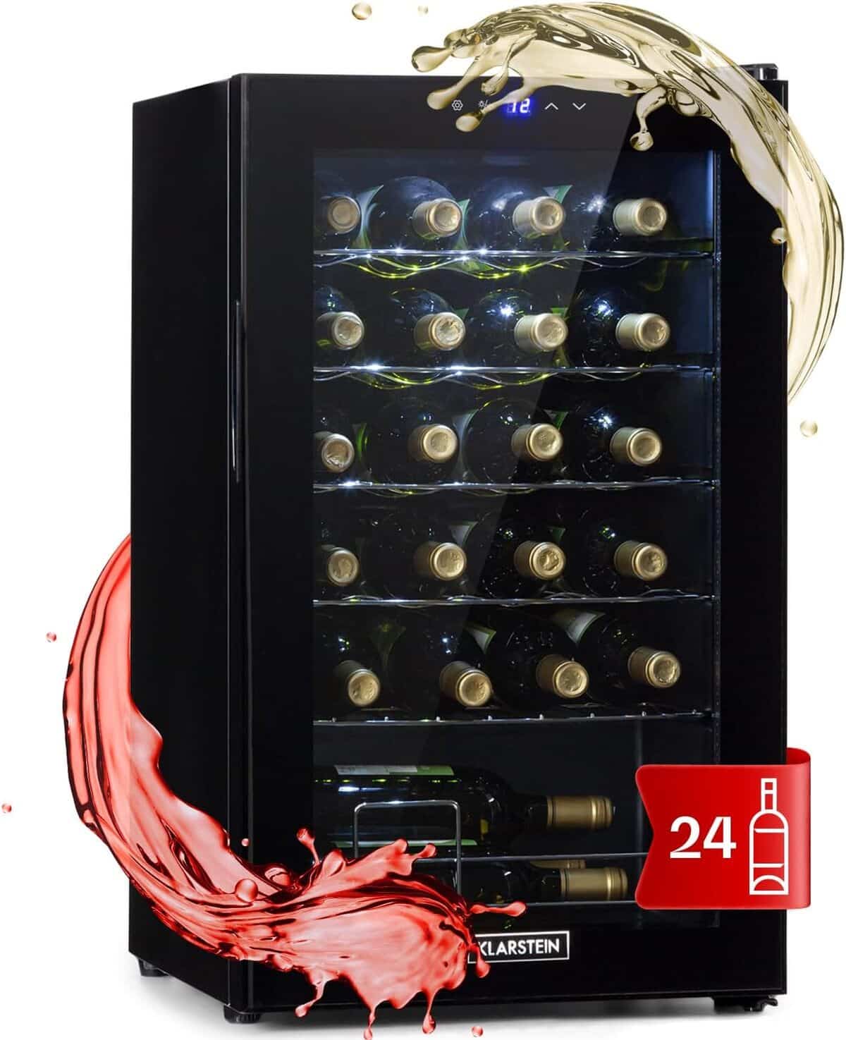 Test : cave à vin Klarstein, 63L pour 24 bouteilles