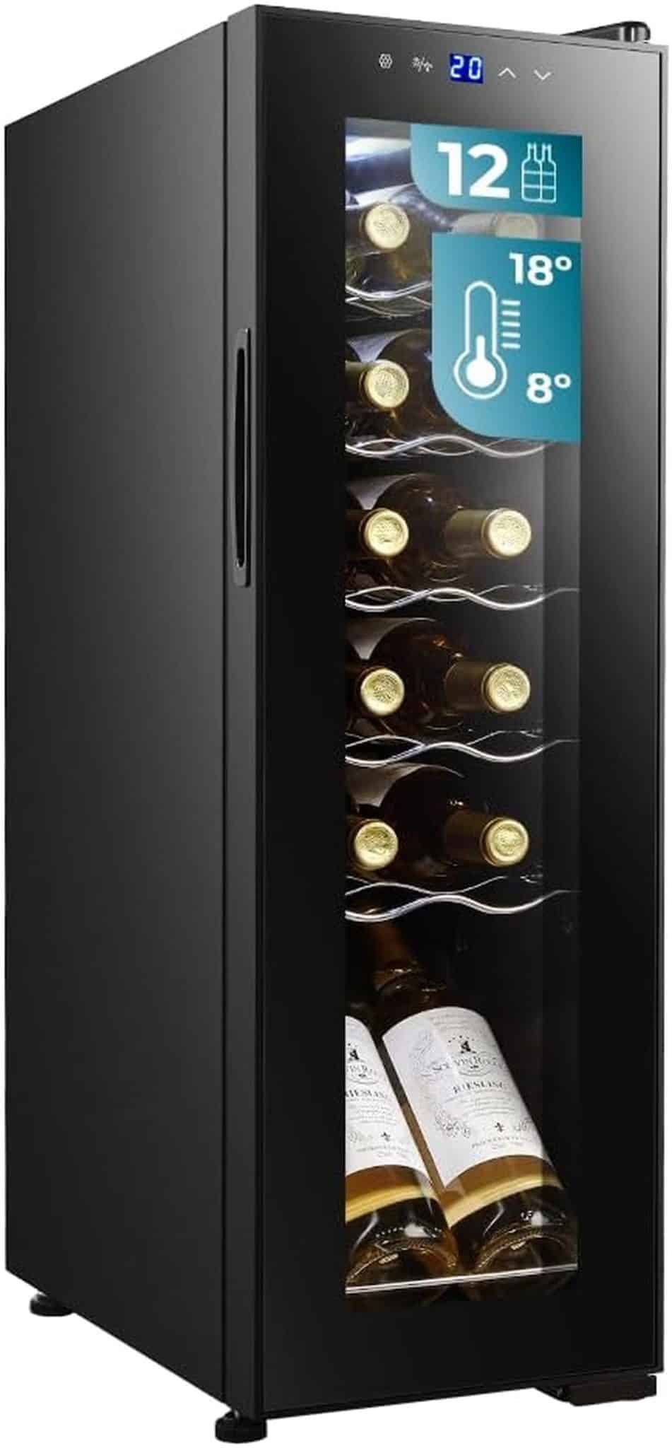 Test de la cave à vin Cecotec Bolero GrandSommelier : excellence et fraîcheur pour 12 bouteilles