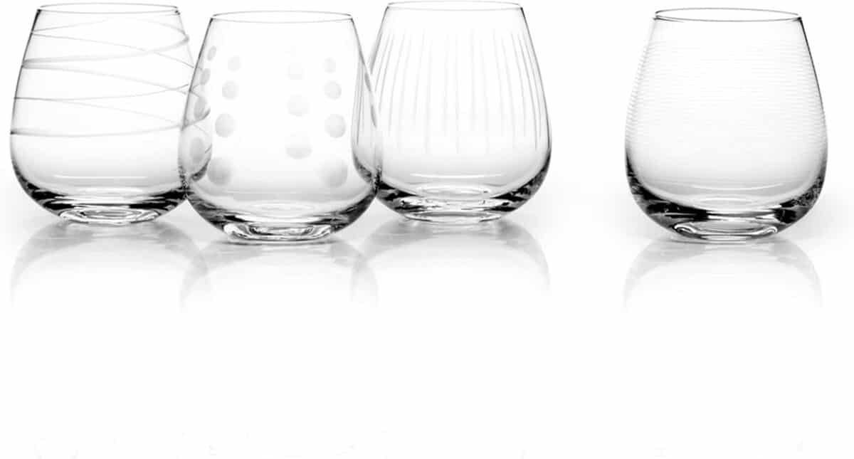 Avis sur le set de verres à vin sans pied Mikasa Cheers