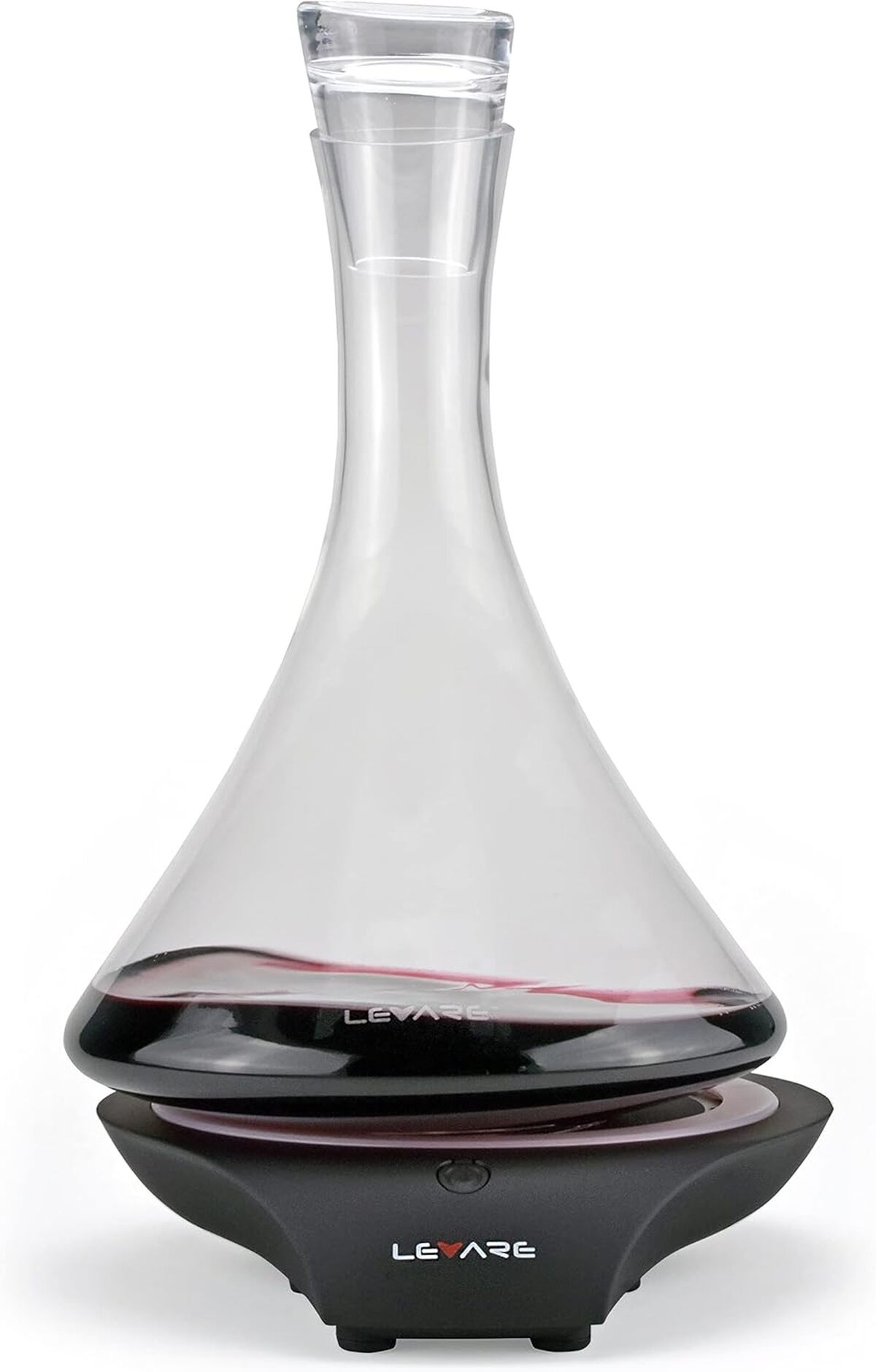 Test : aérateur électrique LEVARE, vieillissement express du vin