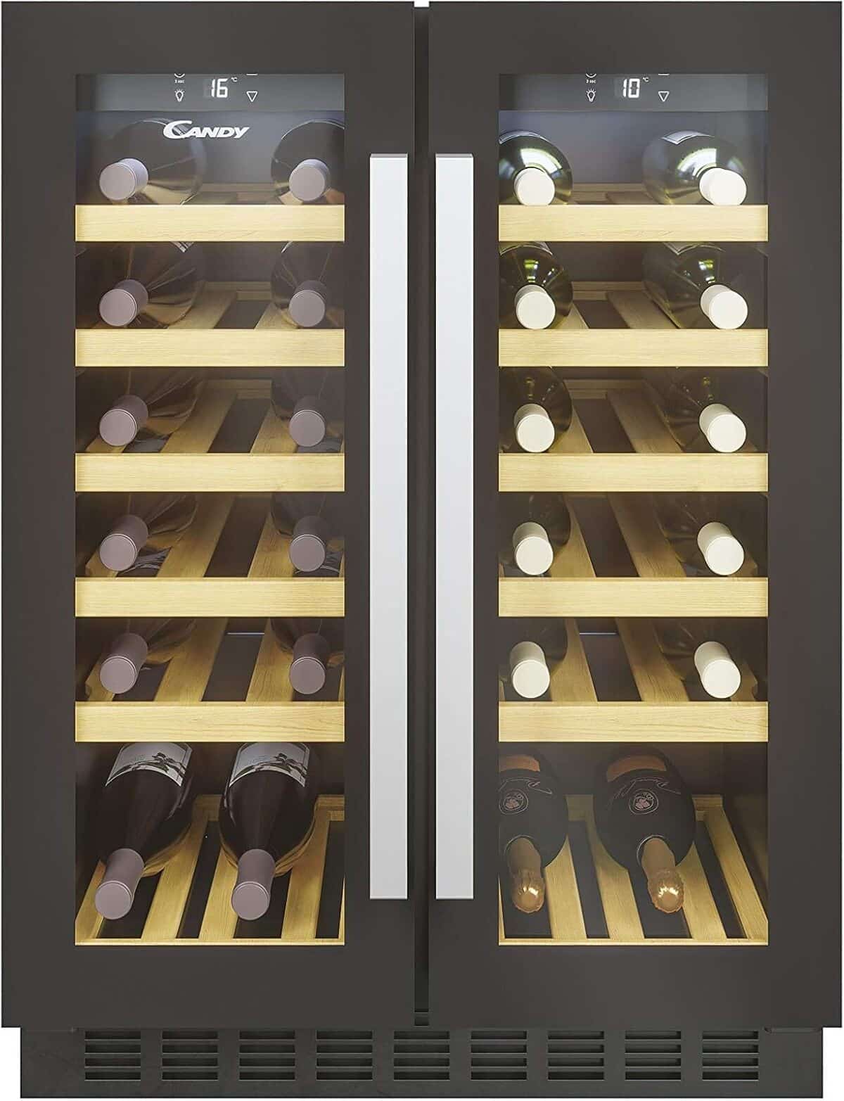 Test : caves à vin Candy DiVino CCVB 60D/1, stockage silencieux 38 bouteilles