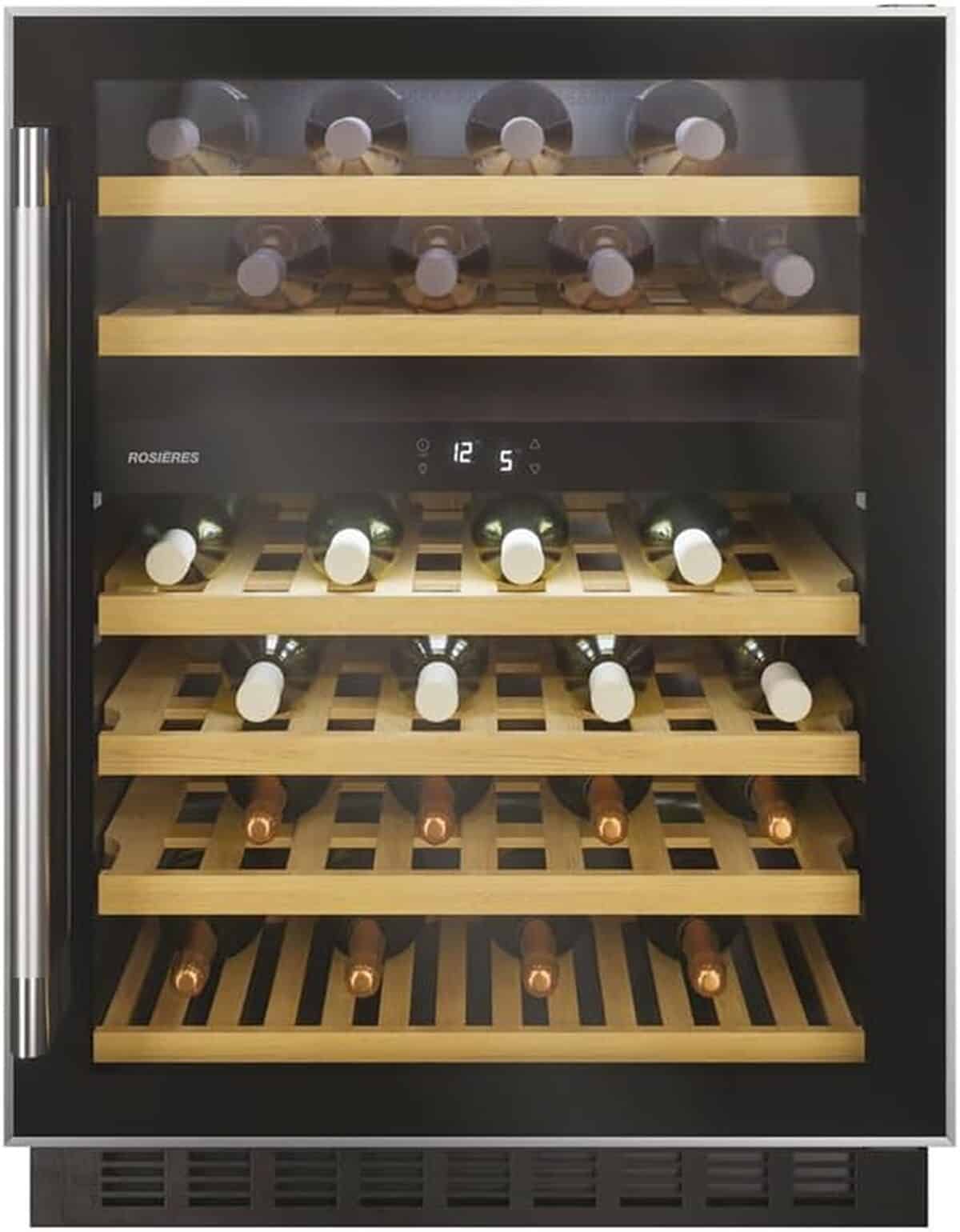 Test de la cave à vin encastrable 46 bouteilles