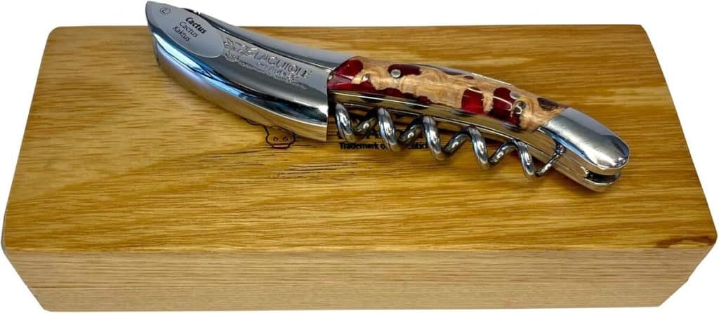 Avis sur le tire-bouchon Laguiole en Aubrac Cactus fuchsia