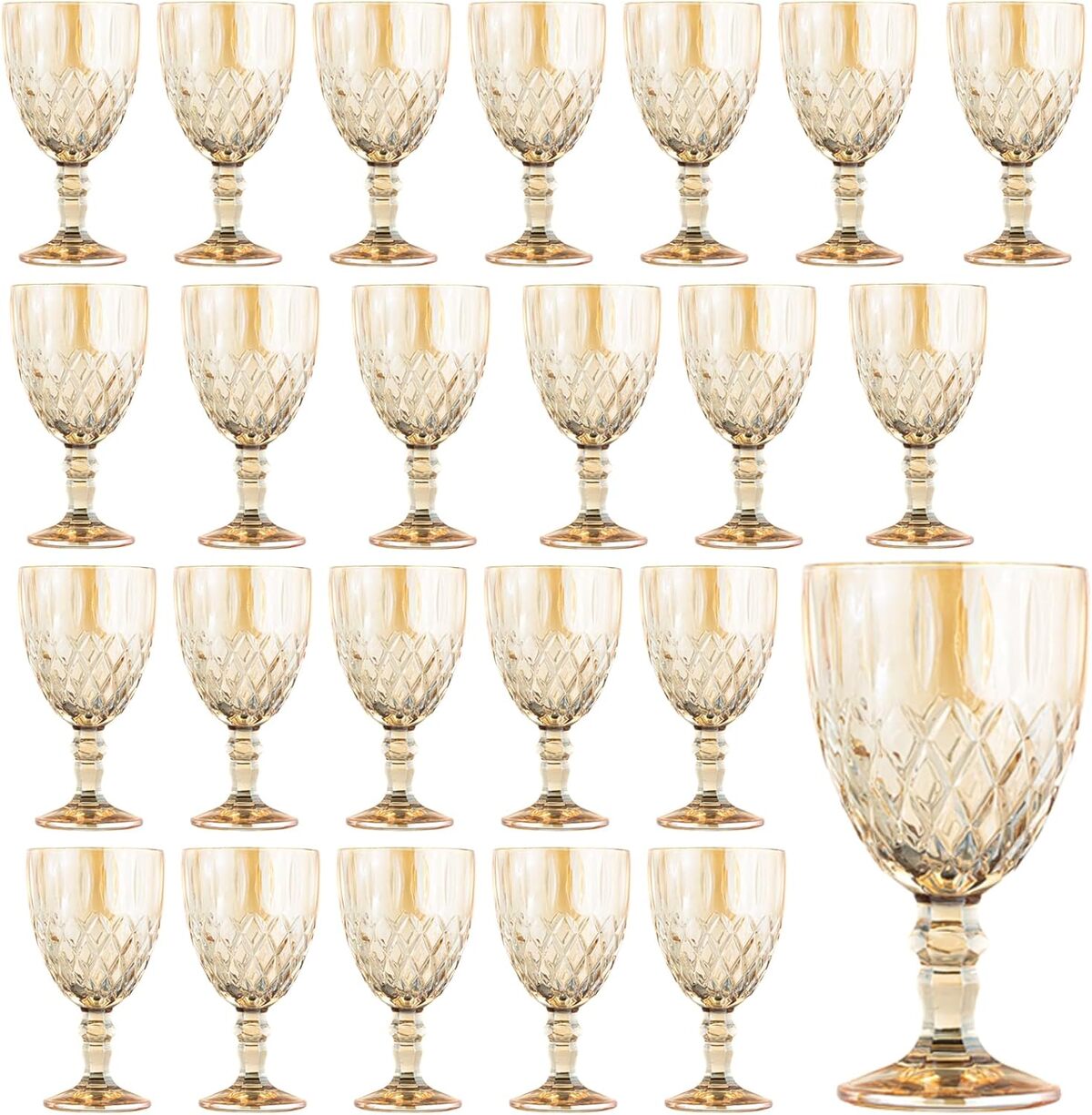 Avis sur les verres à vin vintage ambrés : élégance et originalité