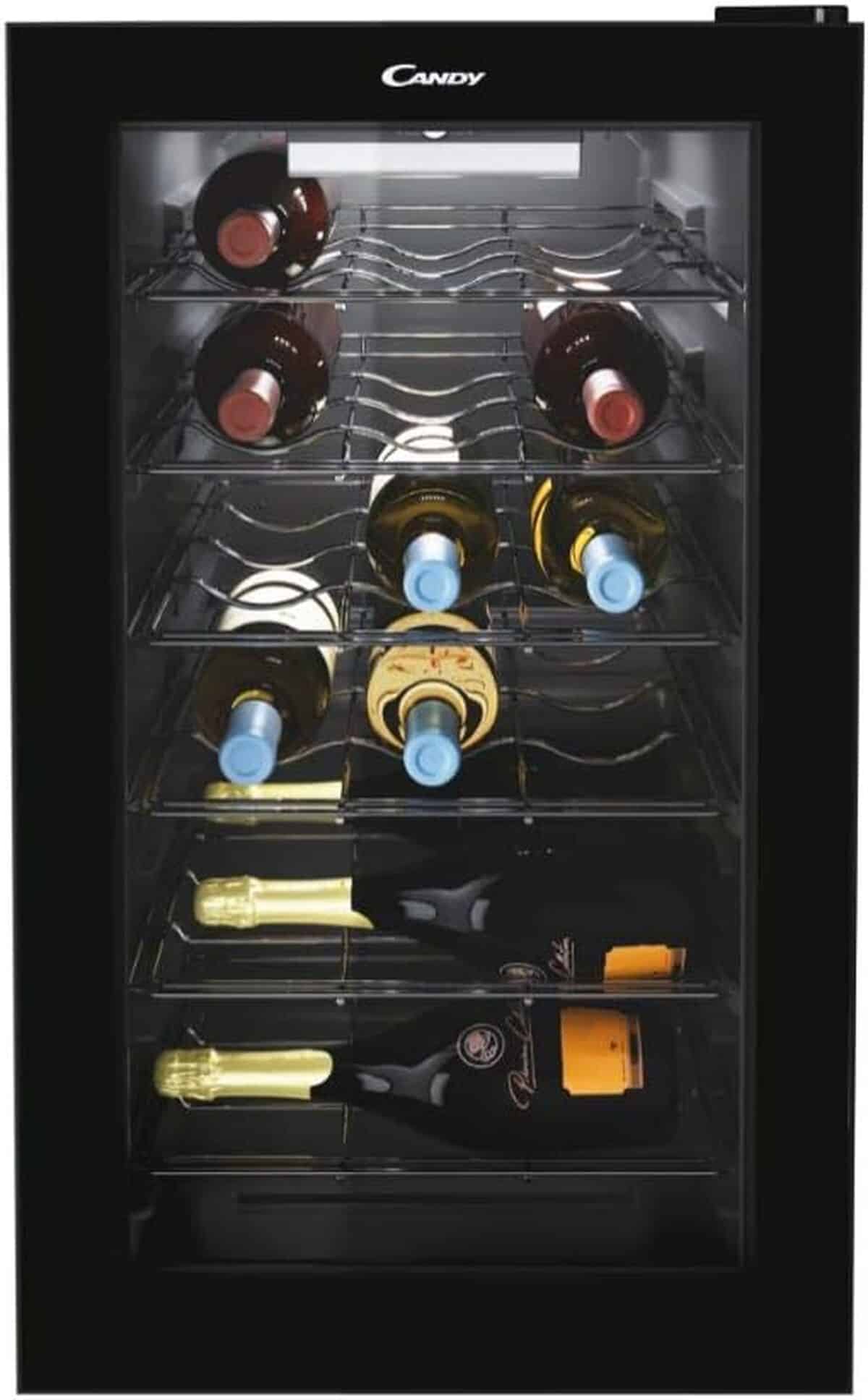 Test : cave à vin Candy DiVino CWC 021 M/N, 73 litres, 21 bouteilles