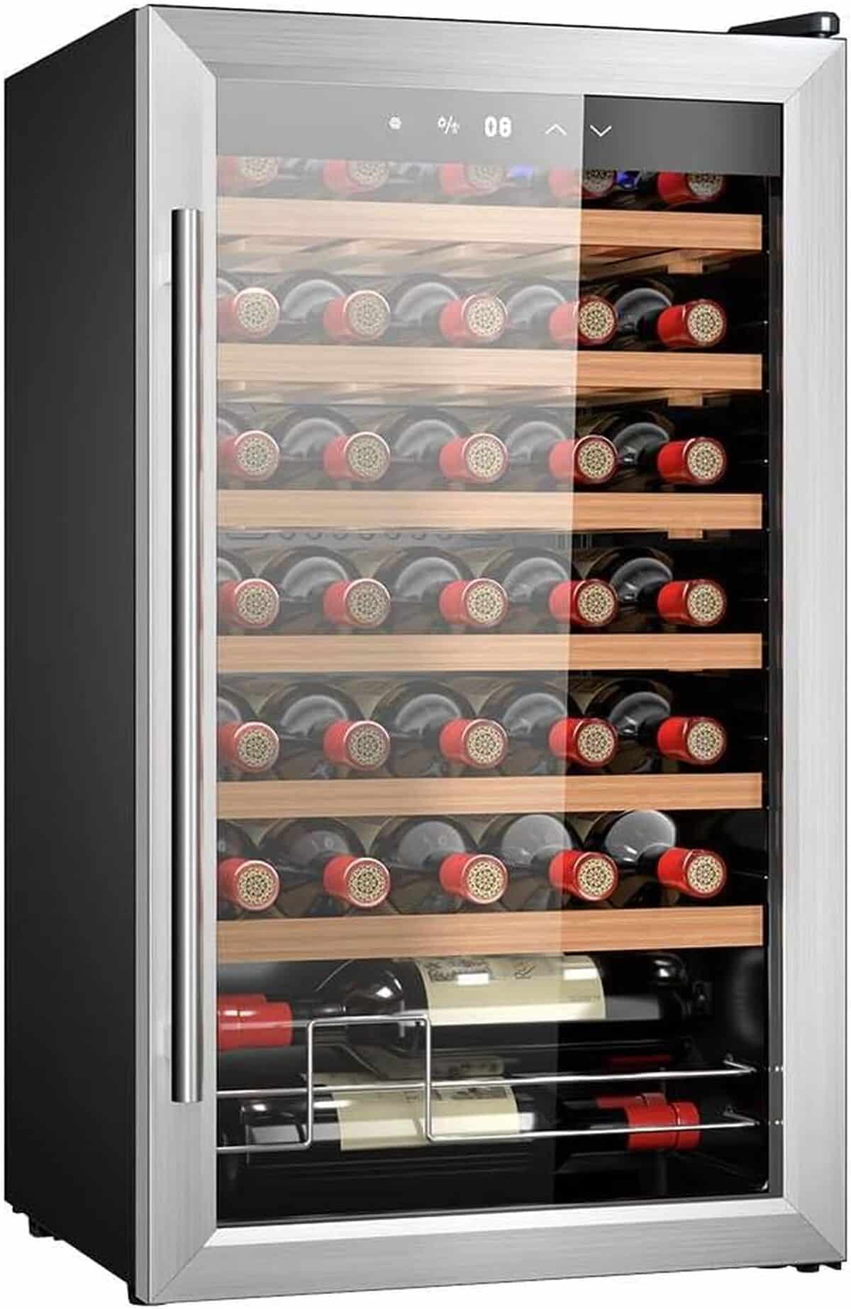 Test : cave à vin Cecotec Bolero Grandsommelier 34030 inox