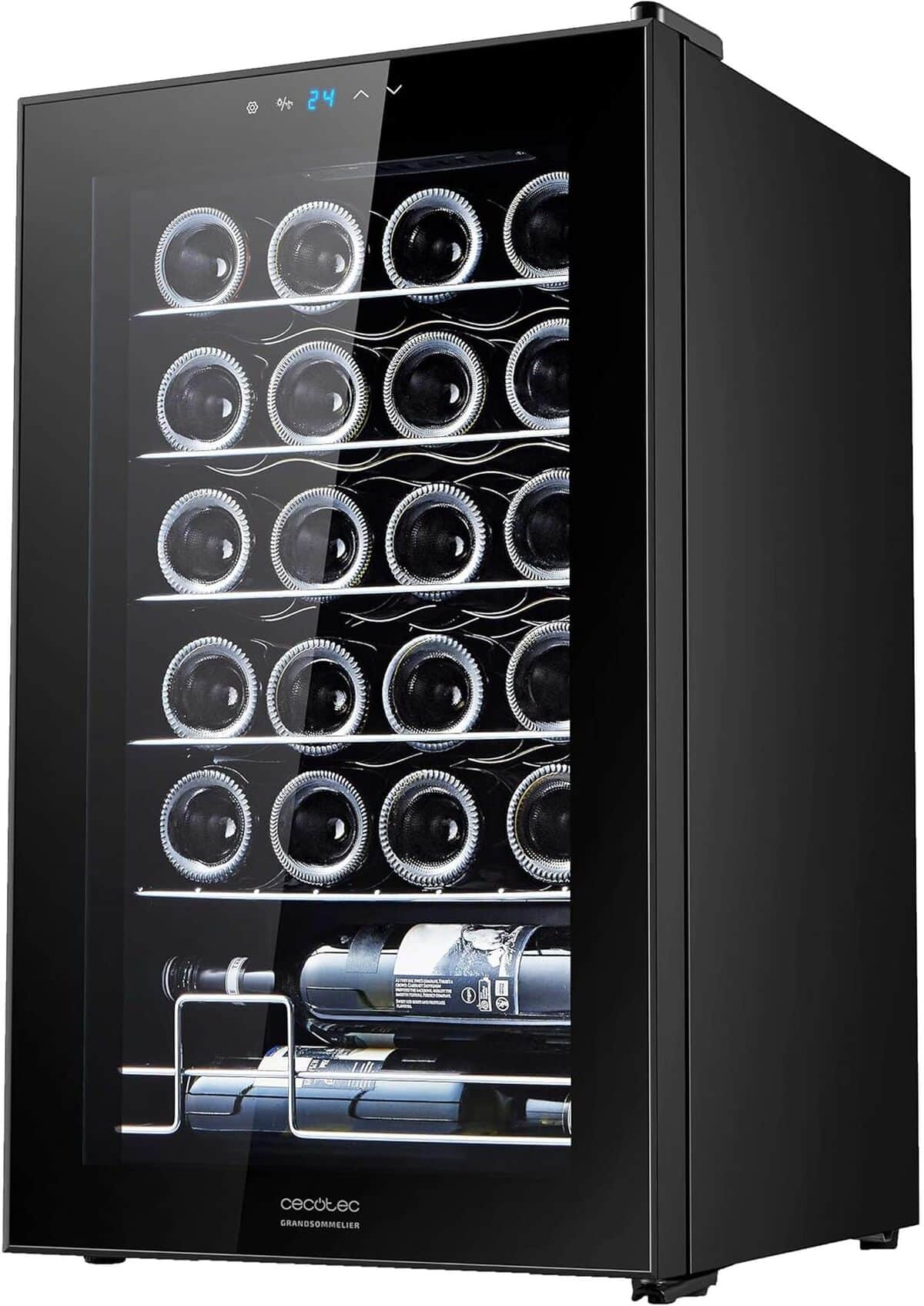 Test de la cave à vin Cecotec Bolero GrandSommelier 2450 : conservation idéale