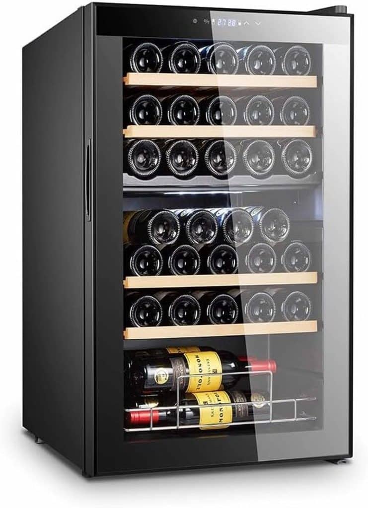 Test : livoo GS146, cave à vin 33 bouteilles à double zone