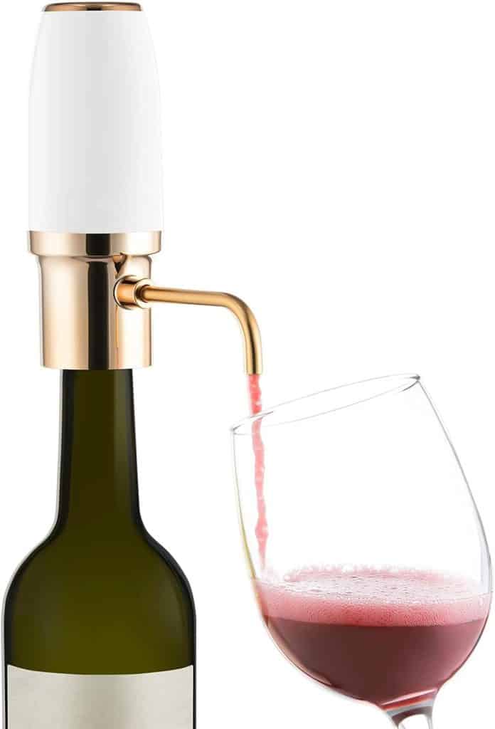 Test : winirina Aérateur de vin intelligent rechargeable