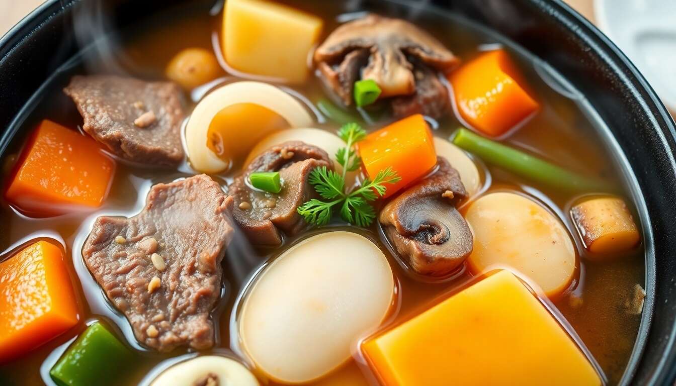 Pot-au-feu japonais : le nikujaga savoureux