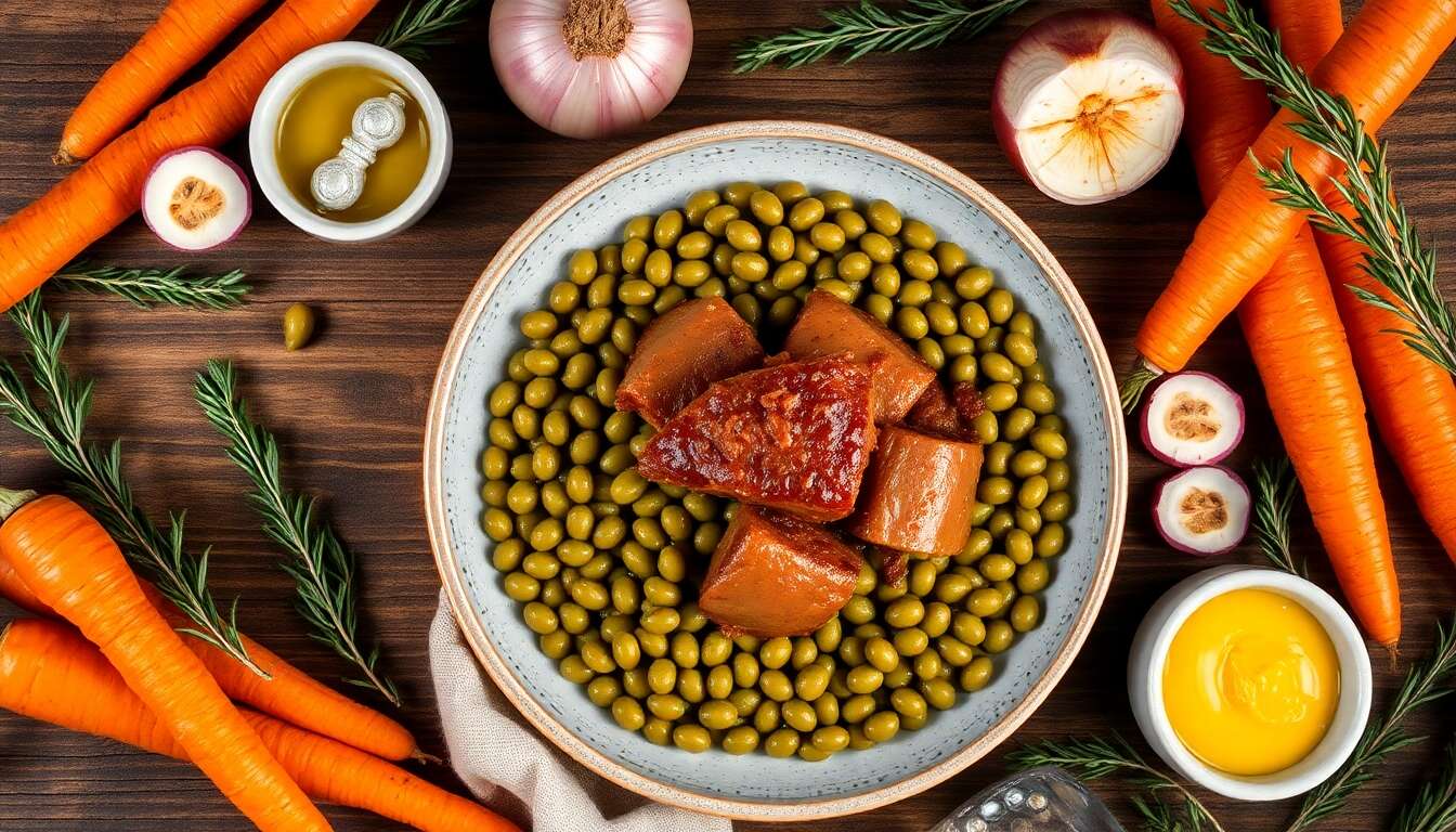 Délice de petit salé aux lentilles : recette authentique