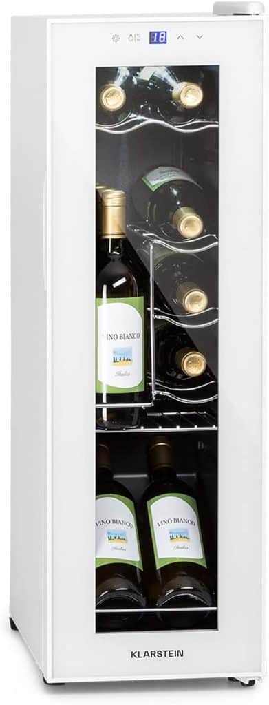 Test de la cave à vin Klarstein 32L : conservation optimale pour 12 bouteilles