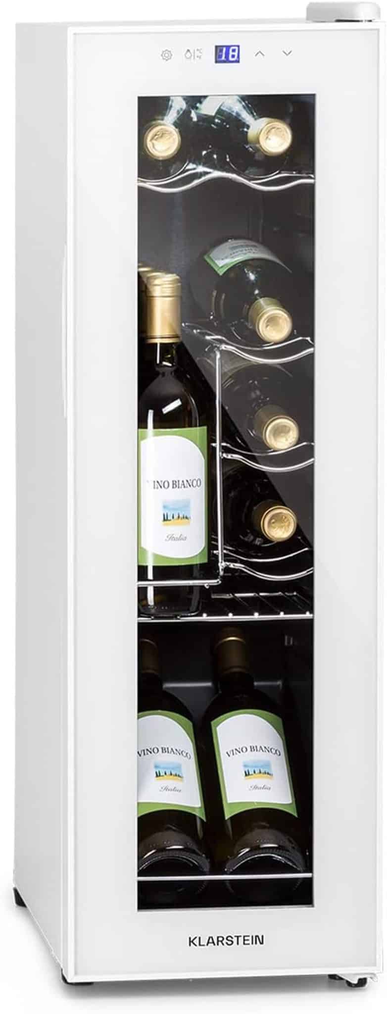 Test de la cave à vin Klarstein 32L : conservation optimale pour 12 bouteilles