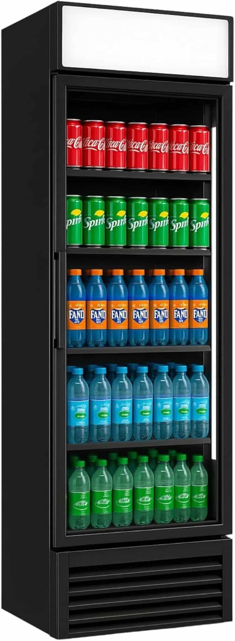 Test de l'armoire à boisson réfrigérée Générique 350L