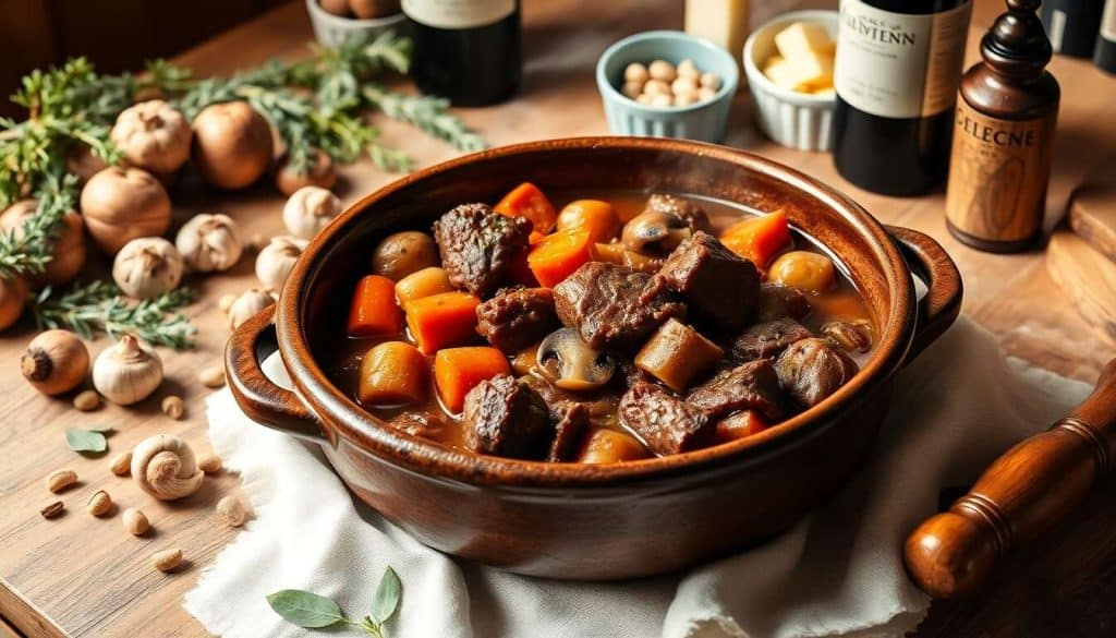 Boeuf bourguignon : recette authentique