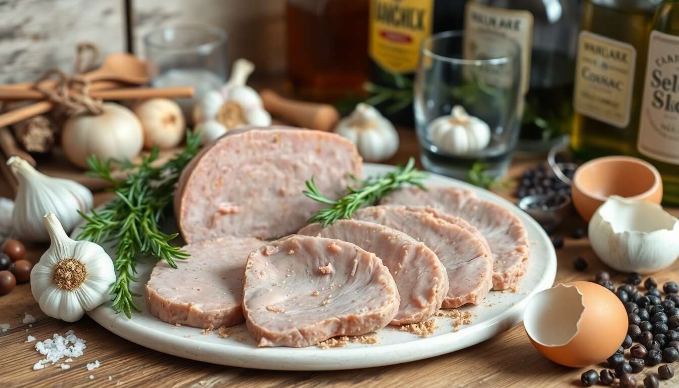 Délice de pâté campagnard maison épicé