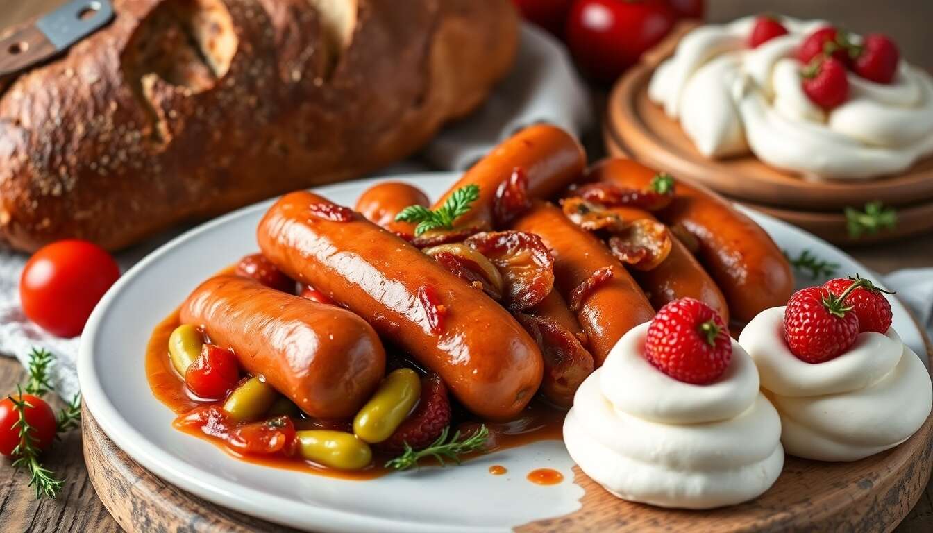 Cassoulet aux saucisses : repas express en 30 minutes