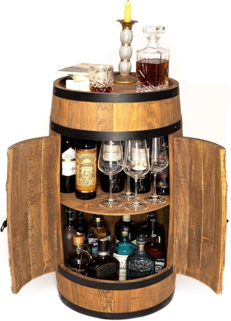 Test : creative cooper tonneau à vin wengé 80 cm