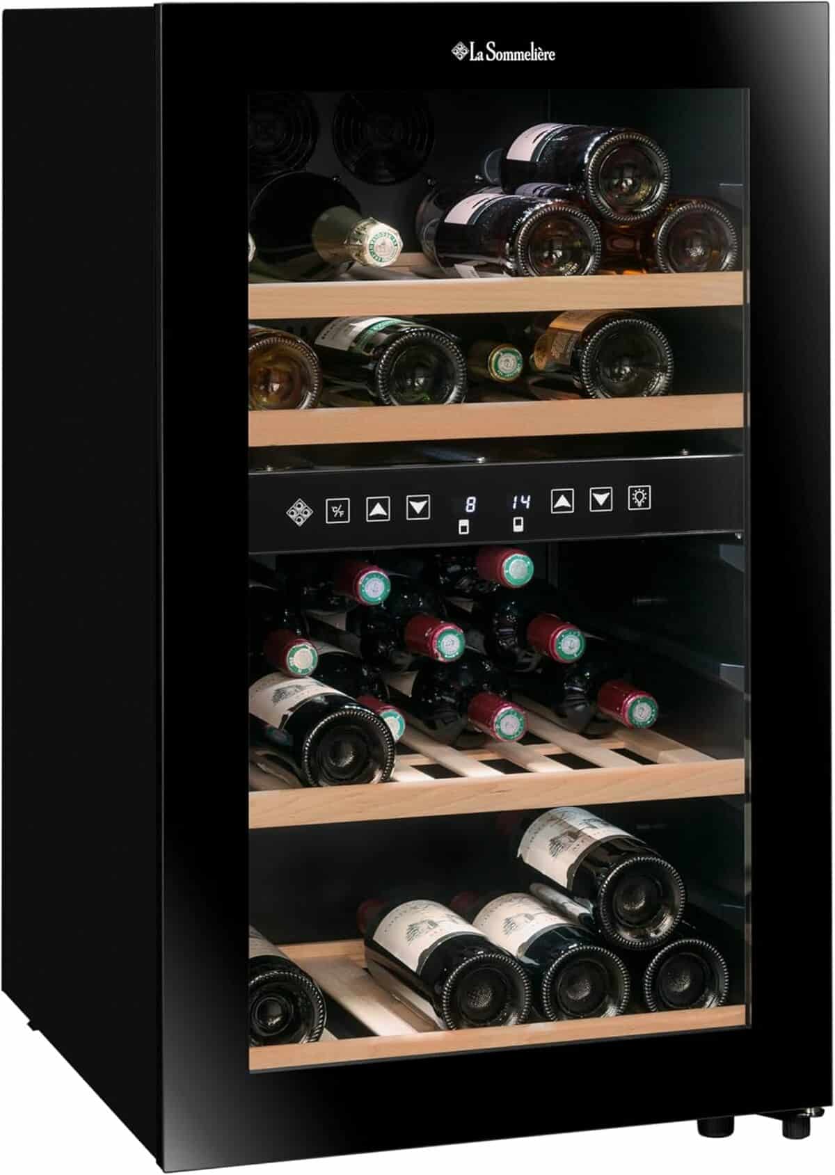 Test : cave à vin double zone LA SOMMELIERE SLS45DZ