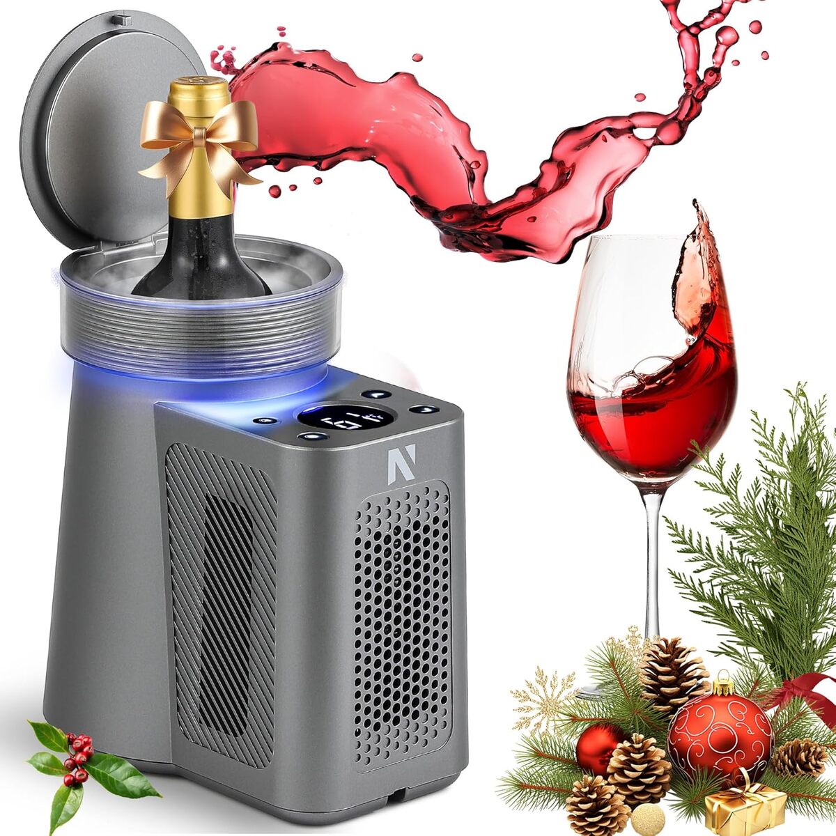 Test : refroidisseur de vin électrique NEWTRY 750ml
