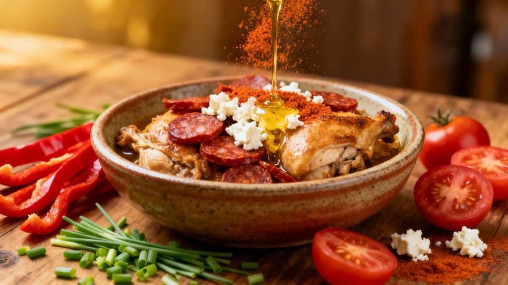 Pot-au-feu poulet & chorizo : saveurs et simplicité