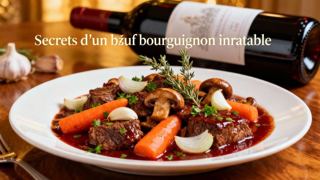 Secrets d'un bœuf bourguignon inratable : toutes les étapes !