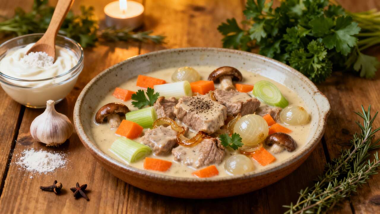 Authentique blanquette de veau : la recette traditionnelle