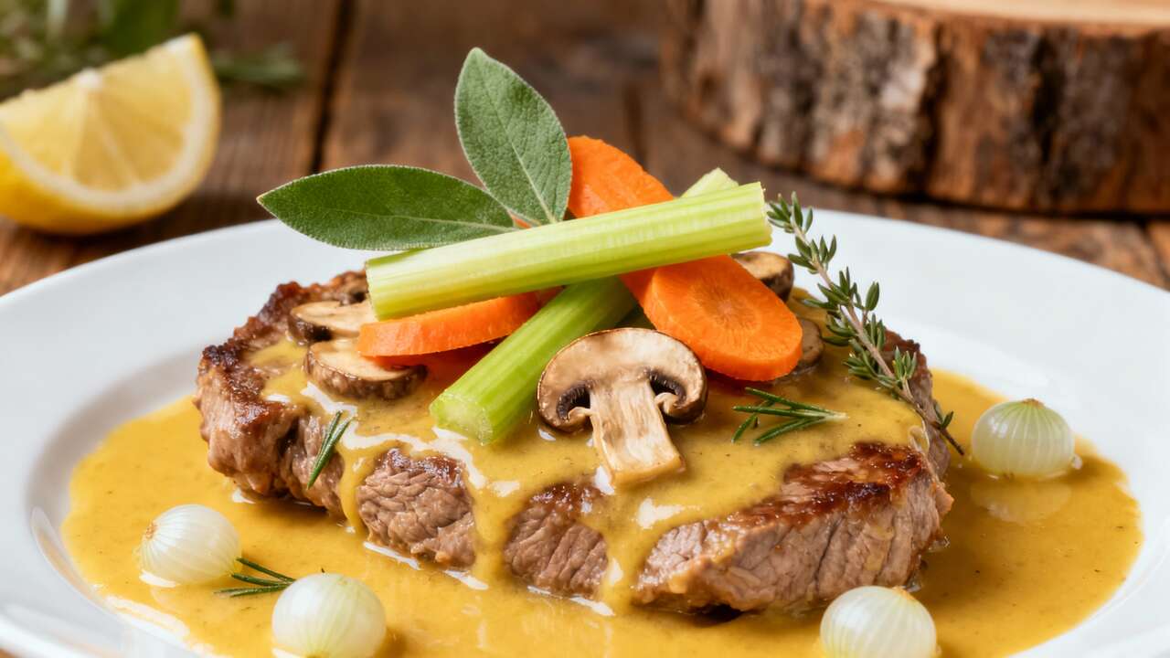 Délice de veau à l'ancienne