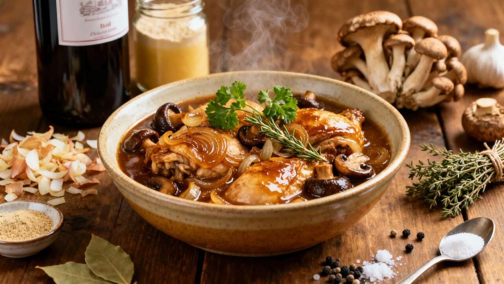 Délices du coq au vin