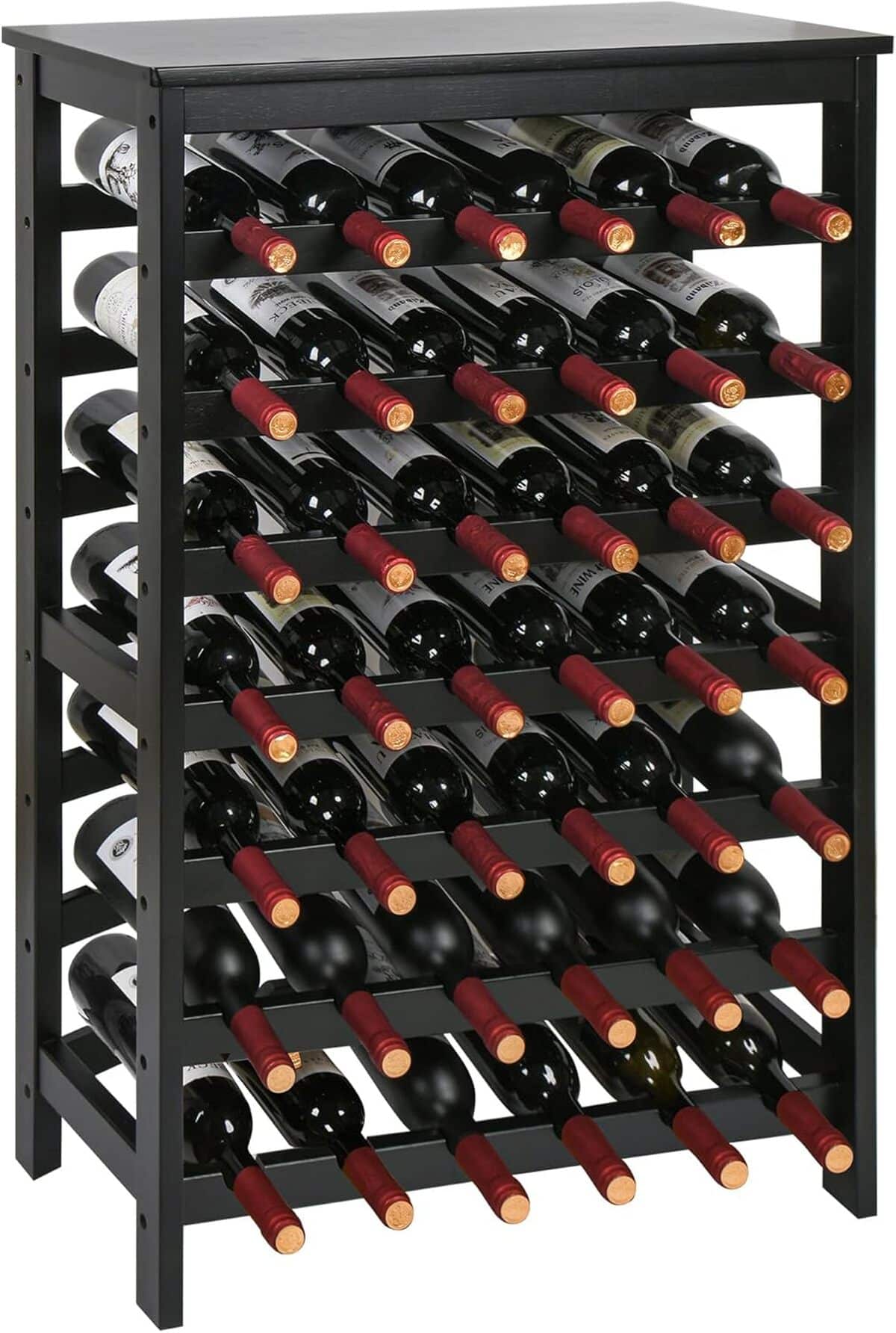 Test : casier à vin 7 étages Vasmia noir