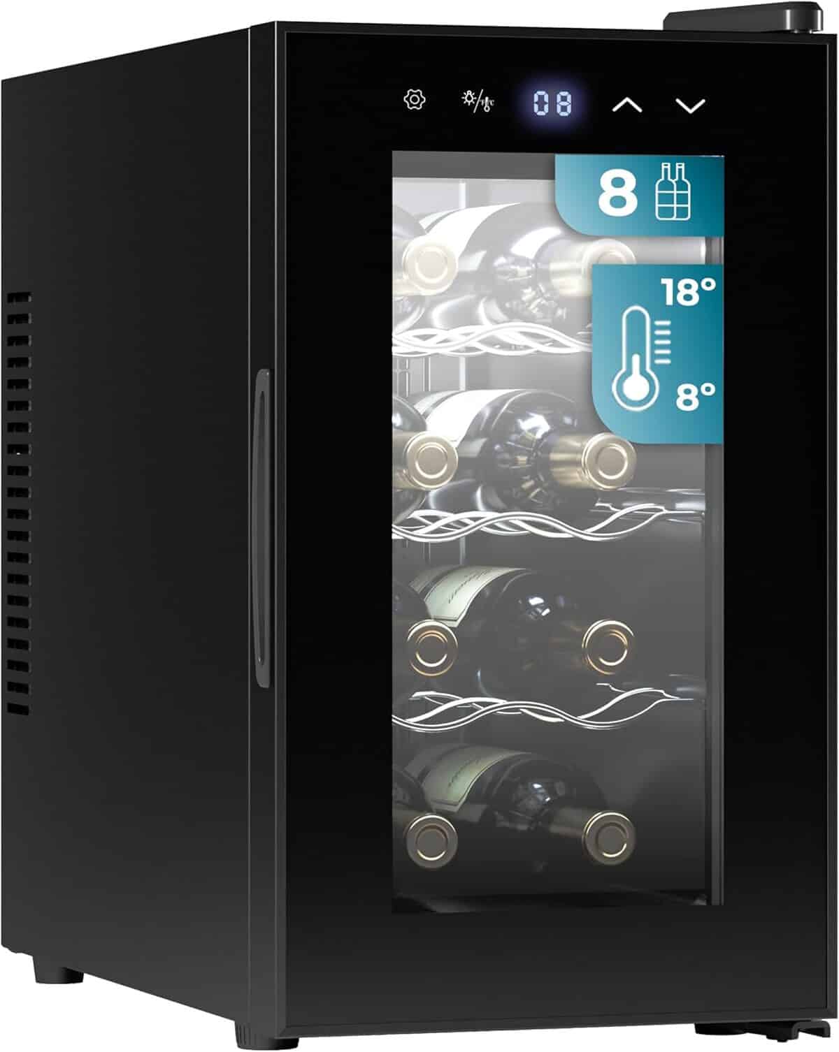 Test cave à vin Cecotec Bolero Grandsommelier 830