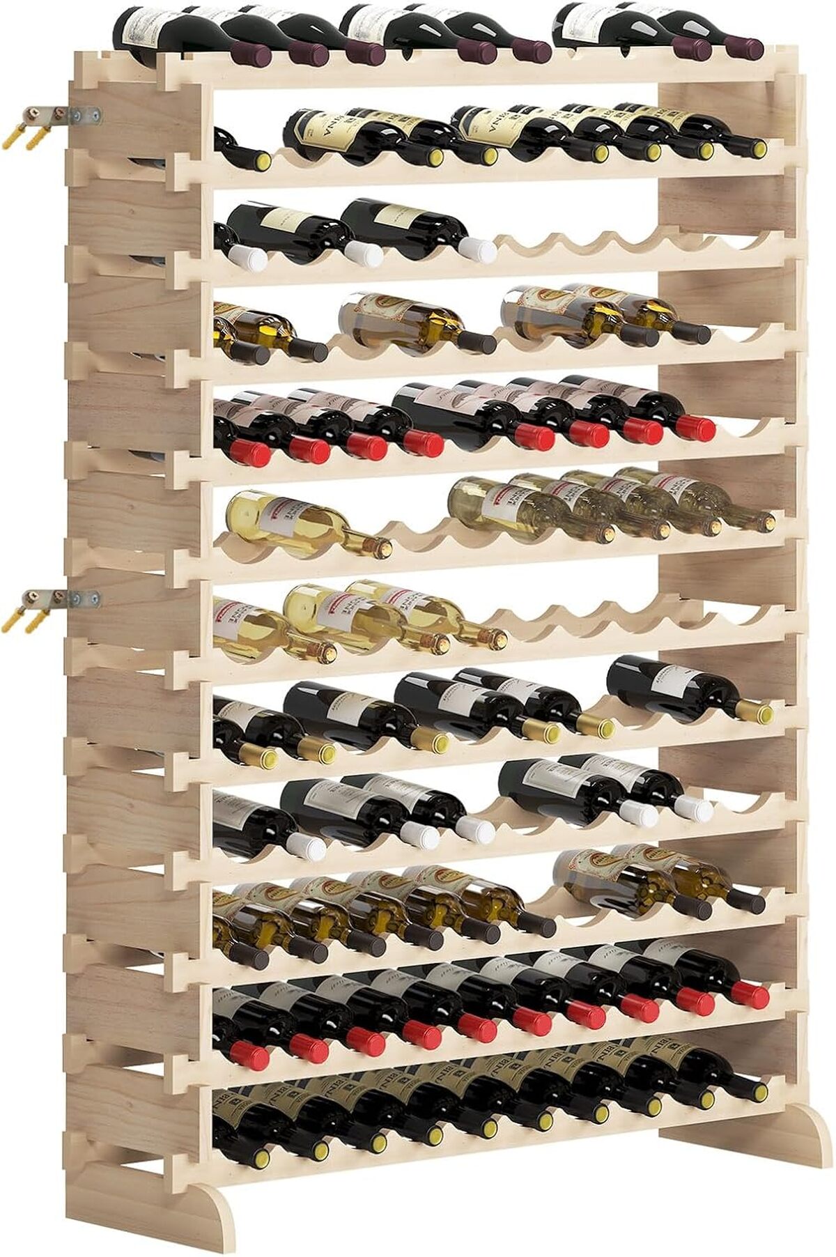 Test du casier à vin modulable DlandHome 120 bouteilles