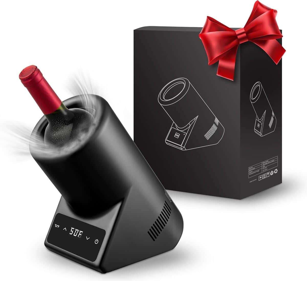 Test : refroidisseur de vin électrique Aichiller avec affichage tactile
